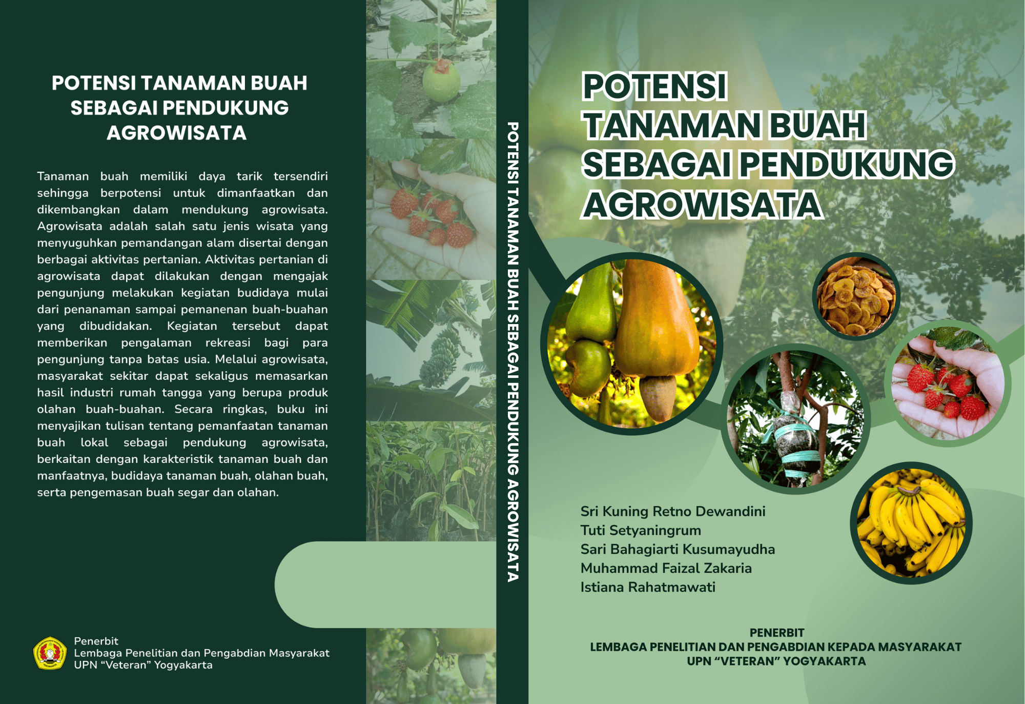 Cover Buku Potensi Tanaman Buah Sebagai Pendukung Agrowisata